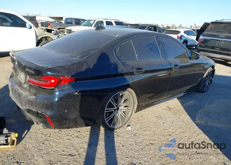 2018 BMW M550I xDrive from USA, damaged, VIN WBAJB9C56JG464393